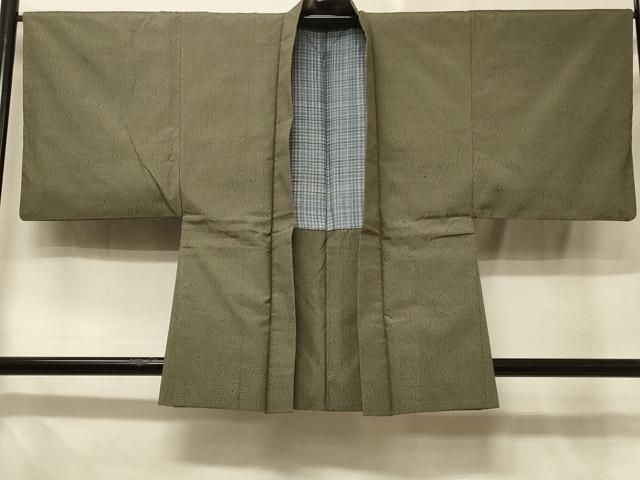Other - 平和屋着物＃男性　本場大島紬　薩摩結城　羽織　霞文　正絹　逸品　CABE5315in