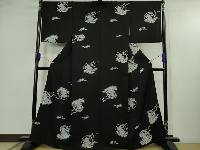 平和屋本店■極上　訪問着　お召地　風神雷神　ロング丈　逸品　DZAA8210kh5 楽天市場】風神雷神（着物｜和服）：レディースファッションの通販