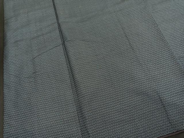 平和屋着物●男性　本場大島紬　アンサンブル　100亀甲　正絹　逸品　BAAQ0822me