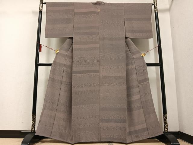 平和屋着物●寺山存男　江戸小紋　百柄　鈴乃屋扱い　正絹　逸品　AABE8891ph