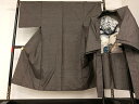 平和屋着物●男性 本場大島紬 アンサンブル 正絹 逸品 AAAP3978ph