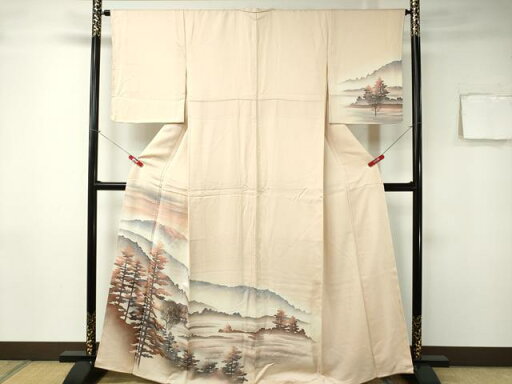 平和屋着物■訪問着 風景文 暈し染め 金彩 正絹 逸品 未使用 CAAP7564ev 平和屋着物■訪問着 風景文 暈し染め 金彩 正絹 逸品 未使用 CAAP7564ev