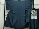平和屋着物●男性 本場大島紬 アンサンブル 80亀甲 正絹 逸品 CAAL1198vf