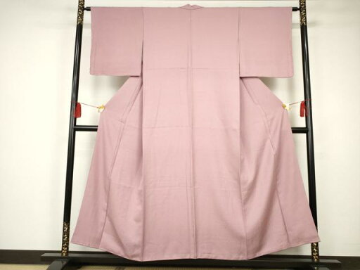 平和屋着物■上質な色無地 退紅色 正絹 逸品 AAAP1916ma 平和屋着物■上質な色無地 退紅色 正絹 逸品 AAAP1916ma