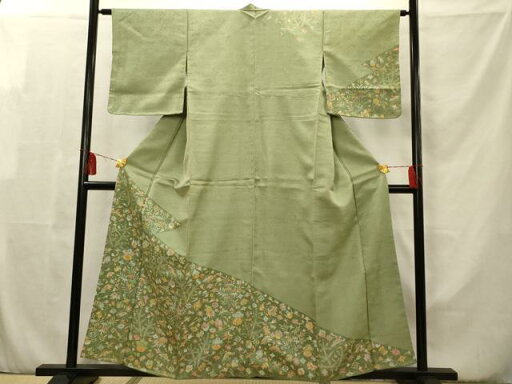 平和屋着物■訪問着 紬地 宝尽くし文 正絹 逸品 AAAR3894fy 平和屋着物■訪問着 紬地 宝尽くし文 正絹 逸品 AAAR3894fy