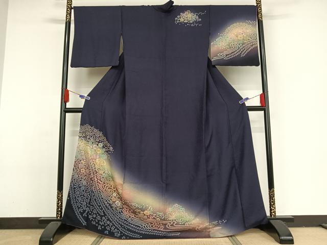 平和屋着物○訪問着 作家物 風神雷神 金彩 鈴乃屋扱い 正絹 逸品