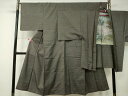 平和屋着物■男性 本場大島紬 アンサンブル 吉祥文 正絹 逸品 CAAN0085ev