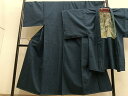 平和屋着物■男性 紬 アンサンブル 羽裏:龍 正絹 逸品 未使用 BAAP4029ev