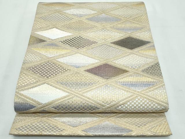 平和屋着物■極上　創業280年　誉田屋源兵衛　六通柄袋帯　金唐革金華燦　金銀糸　鈴乃屋扱い　逸品　CZ..