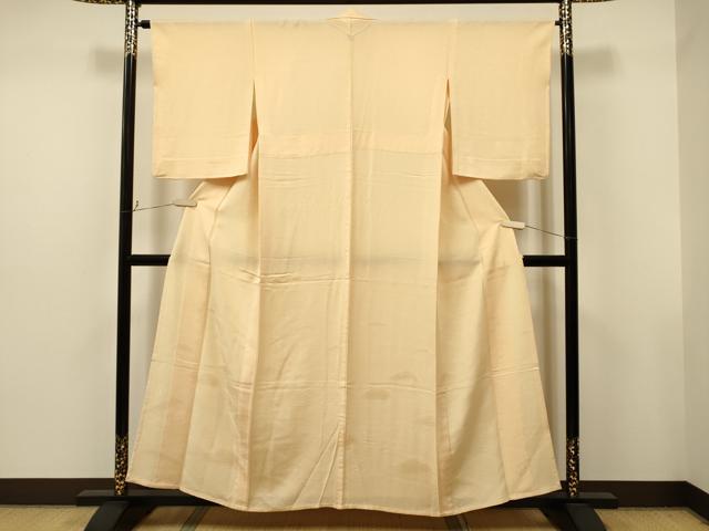 平和屋着物▽豪華色留袖　立波地紋　蜂蜜色　単衣　　正絹　逸品　CAAT0776dy