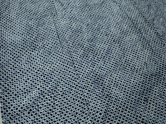 平和屋本店■極上　夏物　男性　浴衣　有松鳴海絞り　鹿の子絞り　綿　逸品　DZAA20017kh5