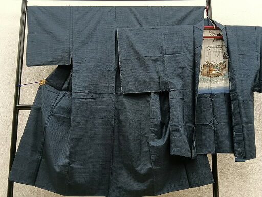 平和屋着物■男性 本場大島紬 アンサンブル 100亀甲 総詰め 正絹 逸品 BAAQ9760je 平和屋着物■男性 本場大島紬 アンサンブル 100亀甲 総詰め 正絹 逸品 BAAQ9760je