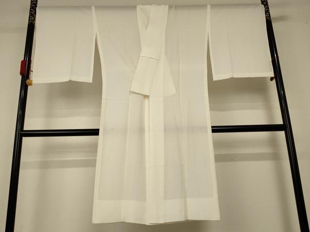其它 - 平和屋着物＊夏物　長襦袢　絽　鳥の子色　正絹　逸品　AABB6797jd