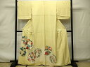 平和屋着物■豪華色留袖 刺繍 花丸文 暈し染め 正絹 逸品 CAAP1123gh