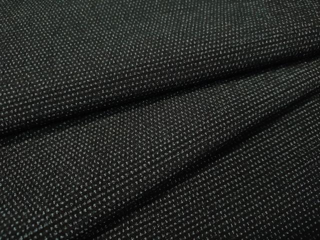 平和屋着物▽男性 本塩沢 単衣 蚊絣 正絹 逸品 CAAS8381vp