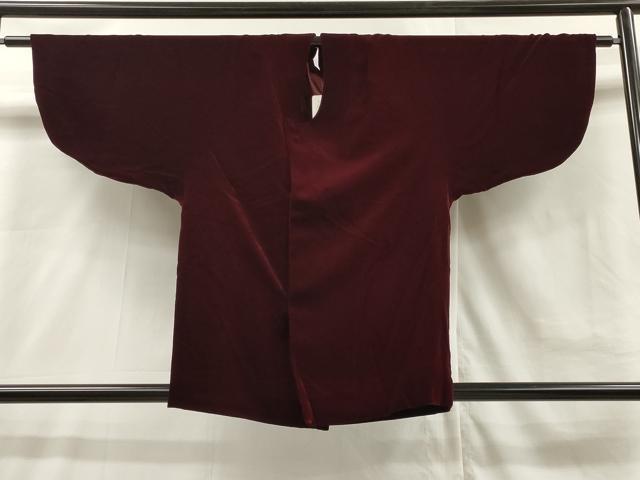 平和屋着物＃和装コート ベロア 黒地 逸品 CAAT5613id