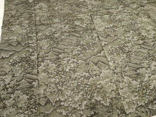 平和屋着物■上質な紬 風景文 正絹 逸品 DAAO5802ya 平和屋着物■上質な紬 風景文 正絹 逸品 DAAO5802ya