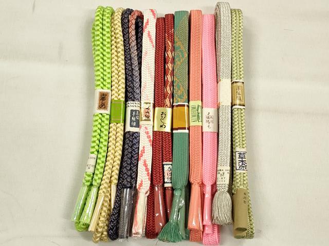 平和屋着物●和装小物帯締め10本セ...
