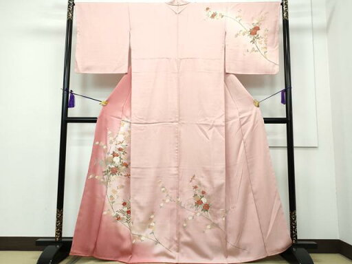 平和屋着物■訪問着 花鳥文 金彩 正絹 逸品 CAAO4710vf 平和屋着物■訪問着 花鳥文 金彩 正絹 逸品 CAAO4710vf