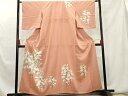 平和屋着物■訪問着 枝花文 正絹 逸品 AAAY0960cs