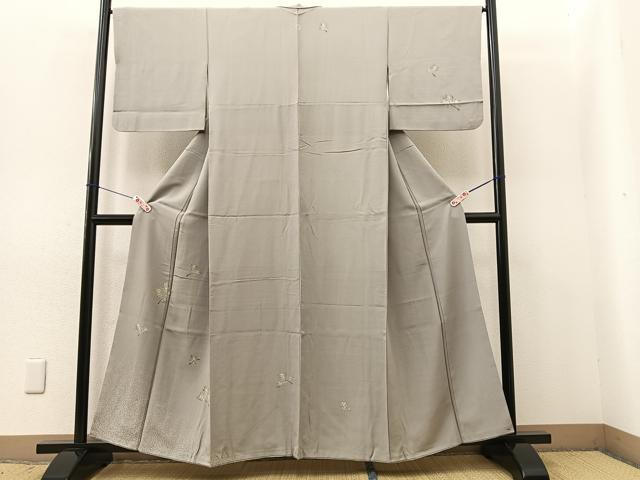 平和屋着物■訪問着 若松文 正絹 逸品 BAAR5243wb