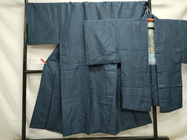 平和屋着物■男性 本場大島紬 アンサンブル 110亀甲 総詰め 正絹 逸品 DAAO7498sf