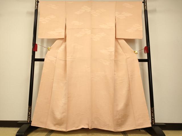 平和屋着物■上質な色無地 芝 雄黄色 正絹 逸品 AAAQ5362fw