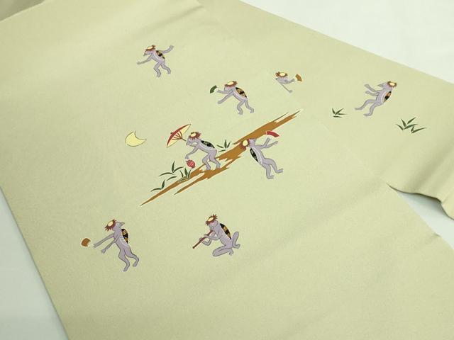 平和屋着物●極上　九寸名古屋帯　手描き　河童　逸品　DZAB2609kh6 heiwaya-11046287 平和屋 サンプル画像2