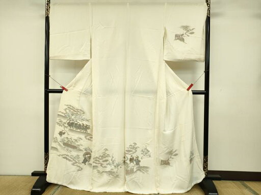 平和屋着物■中国三大刺繍 相良刺繍 訪問着 童子 仮絵羽 逸品 未使用 CAAO0797ku 平和屋着物■中国三大刺繍 相良刺繍 訪問着 童子 仮絵羽 逸品 未使用 CAAO0797ku