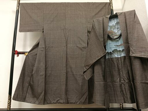 平和屋着物■男性 紬 アンサンブル 色無地 正絹 逸品 未使用 AAAQ3253ph 平和屋着物■男性 紬 アンサンブル 色無地 正絹 逸品 未使用 AAAQ3253ph