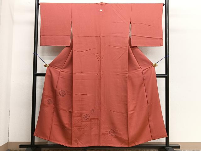 平和屋着物■豪華色留袖 エ霞花文 正絹 逸品 BAAQ2536pm