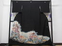 平和屋着物■豪華黒留袖 作家物 祇園祭 金彩 逸品 CAAB5294ua(4)
