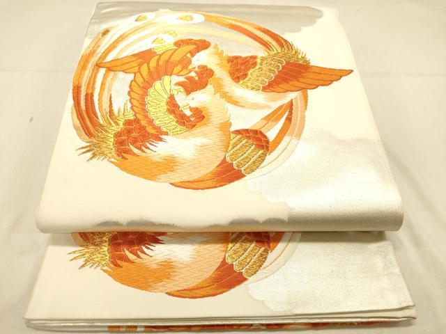 乐天商城 - 平和屋着物◎六通柄袋帯　唐織　鳳凰花文　金銀糸　正絹　逸品　DAAX6227jm