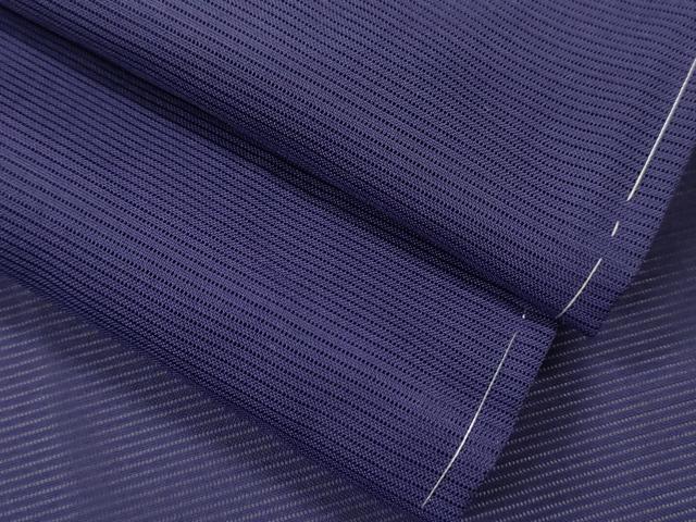 平和屋着物＊夏物色無地絽紅桔梗色洗...