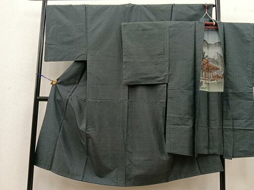 平和屋着物■男性 本場大島紬 アンサンブル 80亀甲 総詰め 正絹 逸品 BAAR3515yc 平和屋着物■男性 本場大島紬 アンサンブル 80亀甲 総詰め 正絹 逸品 BAAR3515yc