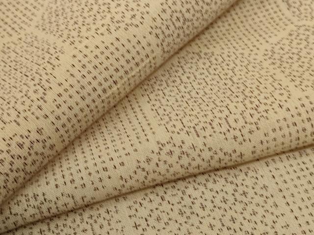 平和屋着物＊夏物 小紋 紗 亀甲柄 正絹 逸品 AABD4525jd