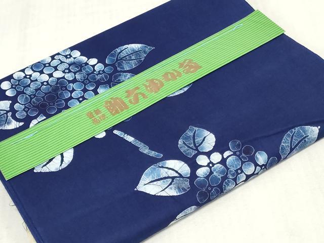 楽天市場】浴衣 紫陽花（反物｜和服）：レディースファッションの通販