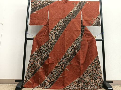 平和屋着物■訪問着 辻が花 手描き ふくれ織 金彩 正絹 逸品 BAAR0931hv 平和屋着物■訪問着 辻が花 手描き ふくれ織 金彩 正絹 逸品 BAAR0931hv