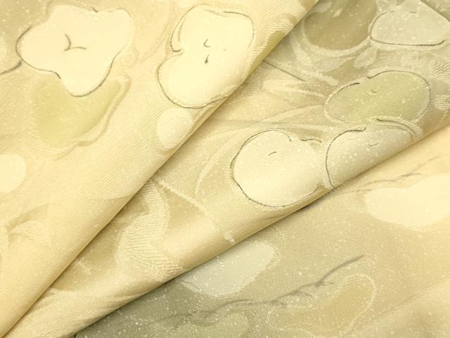 平和屋着物▼上質な小紋 地紋起こし 枝花文 暈し染め 正絹 逸品 DABA8568du