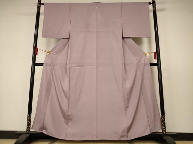 平和屋着物＊夏物 色無地 絽 薄柿色 正絹 逸品 AAAX9995jd