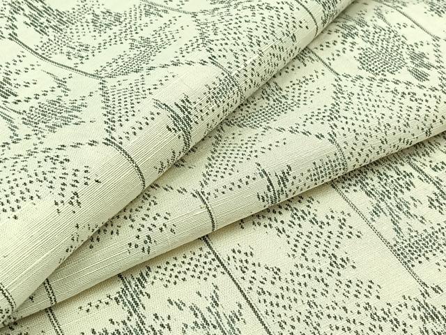 Full-Length Under-Kimono - 平和屋着物▽上質な紬　単衣　亀甲花文　正絹　逸品　AABB3904jh