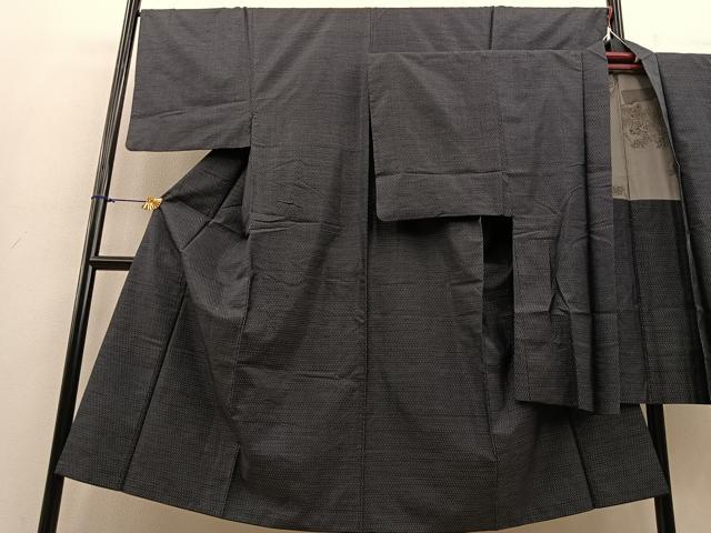 平和屋着物■男性 本場大島紬 アンサンブル 総絣 正絹 逸品 BAAQ5201gt