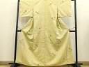 平和屋着物■上質な紬 流水草葉文 正絹 逸品 BAAQ0664ct