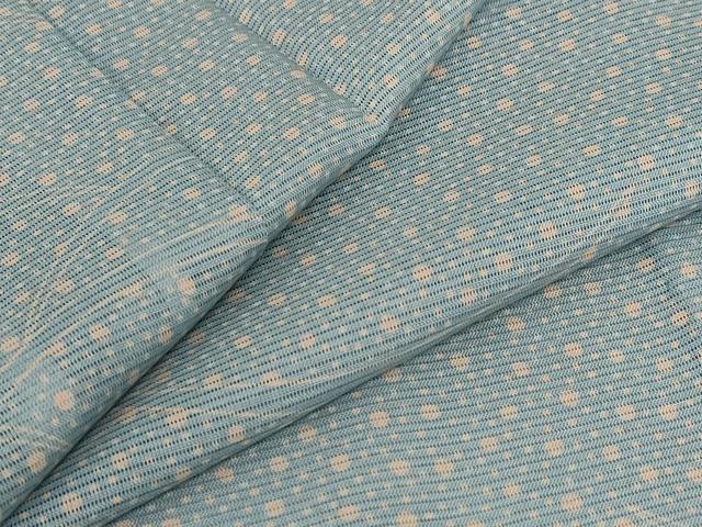 Summer Wear - 平和屋着物＊夏物　小紋　絽　芝文　正絹　逸品　AABB0482st