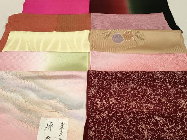 平和屋本店■和装小物 帯揚げ10枚 逸品 未使用 DZAA10641kh5