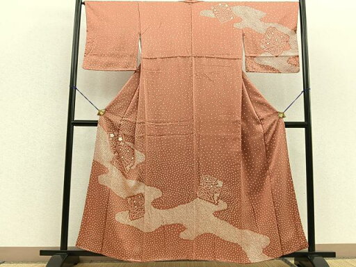 平和屋着物■訪問着 色紙花文 正絹 逸品 BAAS2531xa 平和屋着物■訪問着 色紙花文 正絹 逸品 BAAS2531xa