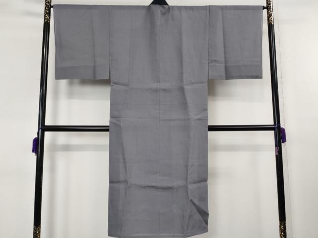 平和屋の平和屋着物＊極上　夏物　男性　本場小千谷ちぢみ　麻　長襦袢　和光謹製　鈍色　反端付き　逸品　未使用　DZAB8243kh6｜アングル2