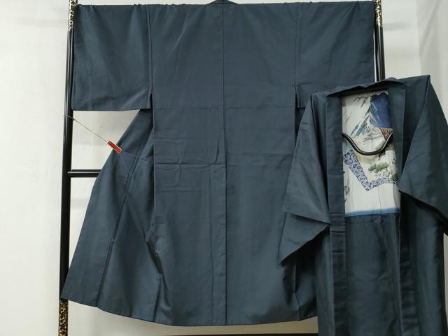 ■■■　サイズ　■■■ 【着物】 身丈 144cm（肩から） 裄丈 71cm 袖丈 50cm　縫込み 4cm 袖幅 36.5cm 前幅 26.5cm 後幅 31cm 着物縫いこみ 内揚げ 8cm 裄 お袖側 約3cm　身頃側 約3cm 【羽...