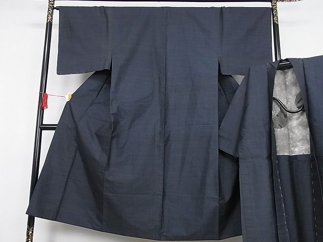 平和屋着物■男性 紬 アンサンブル 正絹 逸品 AAAE1049Atn