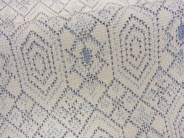 平和屋着物■本塩沢 亀甲吉祥文 逸品 CAAD9523ze